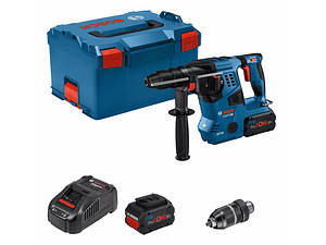 Martelo perfurador sem fio SDS PLUS GBH 18V-28 CF + 2 Baterias ProCORE18V 8.0Ah BOSCH