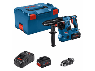 Martelo perfurador sem fio SDS PLUS GBH 18V-28 CF + 2 Baterias ProCORE18V 8.0Ah BOSCH