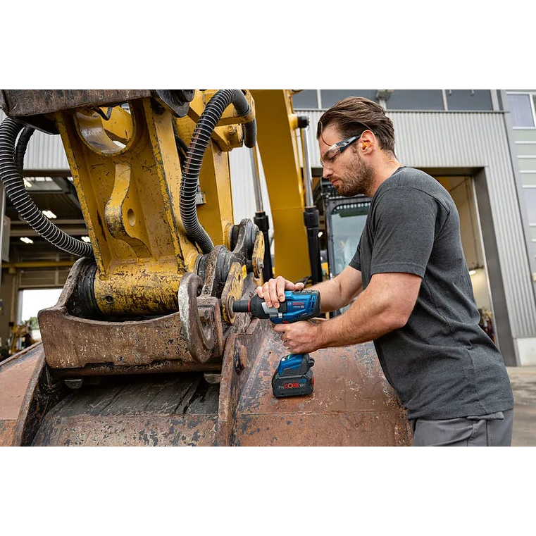 Aparafusadora de impacto BITURBO GDS 18V-1600 HC + Mala L-BOXX BOSCH 7