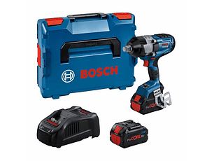 Aparafusadora de impacto BITURBO GDS 18V-1600 HC + 2 Baterias ProCORE18V 8.0Ah BOSCH