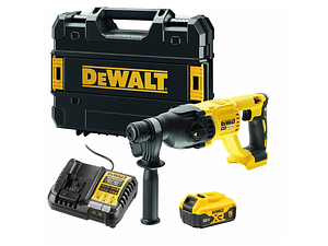 Martelo sem escovas XR 18V SDS-PLUS DCH133 + 1 Bateria XR 18V Li-Ion 5,0 Ah DEWALT
