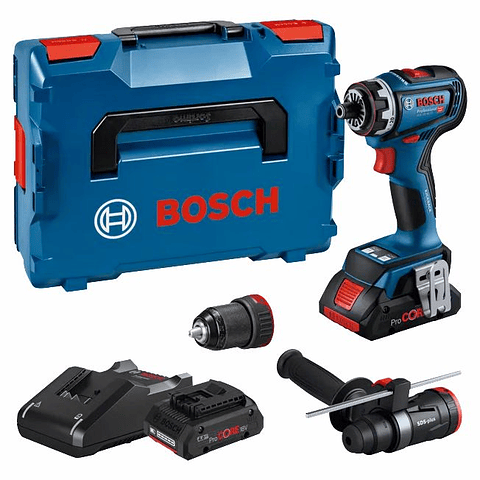 Aparafusadora/Berbequim sem fio FlexiClick GSR 18V-90 FC + 2 baterias ProCORE18V 4.0Ah BOSCH