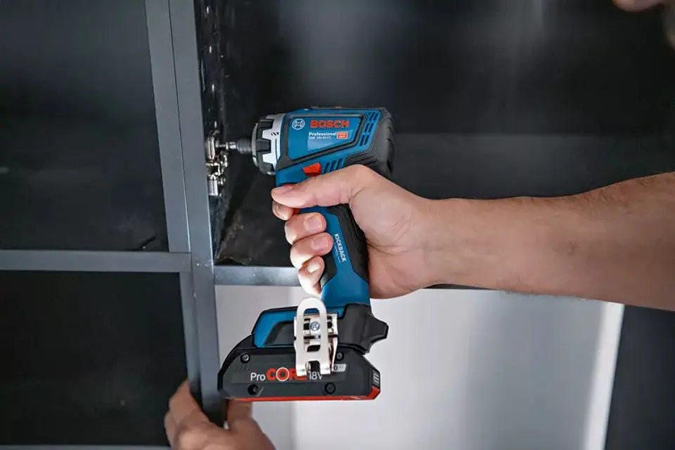 Aparafusadora/Berbequim sem fio FlexiClick GSR 18V-90 FC + 2 baterias ProCORE18V 4.0Ah BOSCH 6