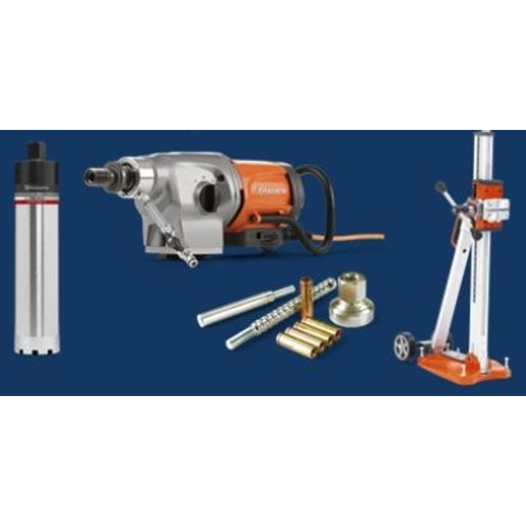 Caroteadora de Diamante DM 370 + Coluna DS 250 HUSQVARNA  4