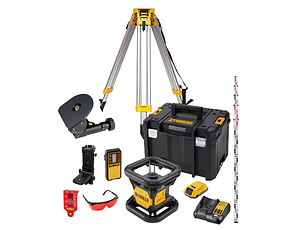 Nivel Laser Vermelho Rotativo Set Completo XR18V-2.0Ah DCK374D1R DEWALT