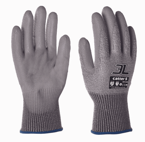 Luva com Resistência ao Corte Nível 4 Catter 5 WX-020 3L INTERNACIONAL
