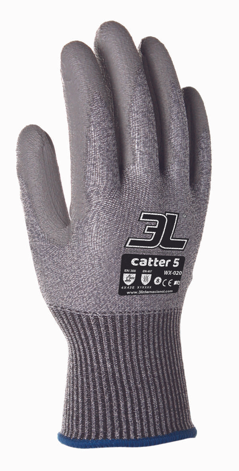 Luva com Resistência ao Corte Nível 4 Catter 5 WX-020 3L INTERNACIONAL