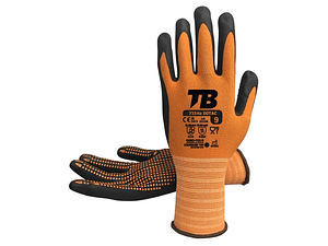 Luva Nylon Laranja sem Costuras Mecânica e Térmica 715NA-T/9 DOTAC TOMÁS BODERO