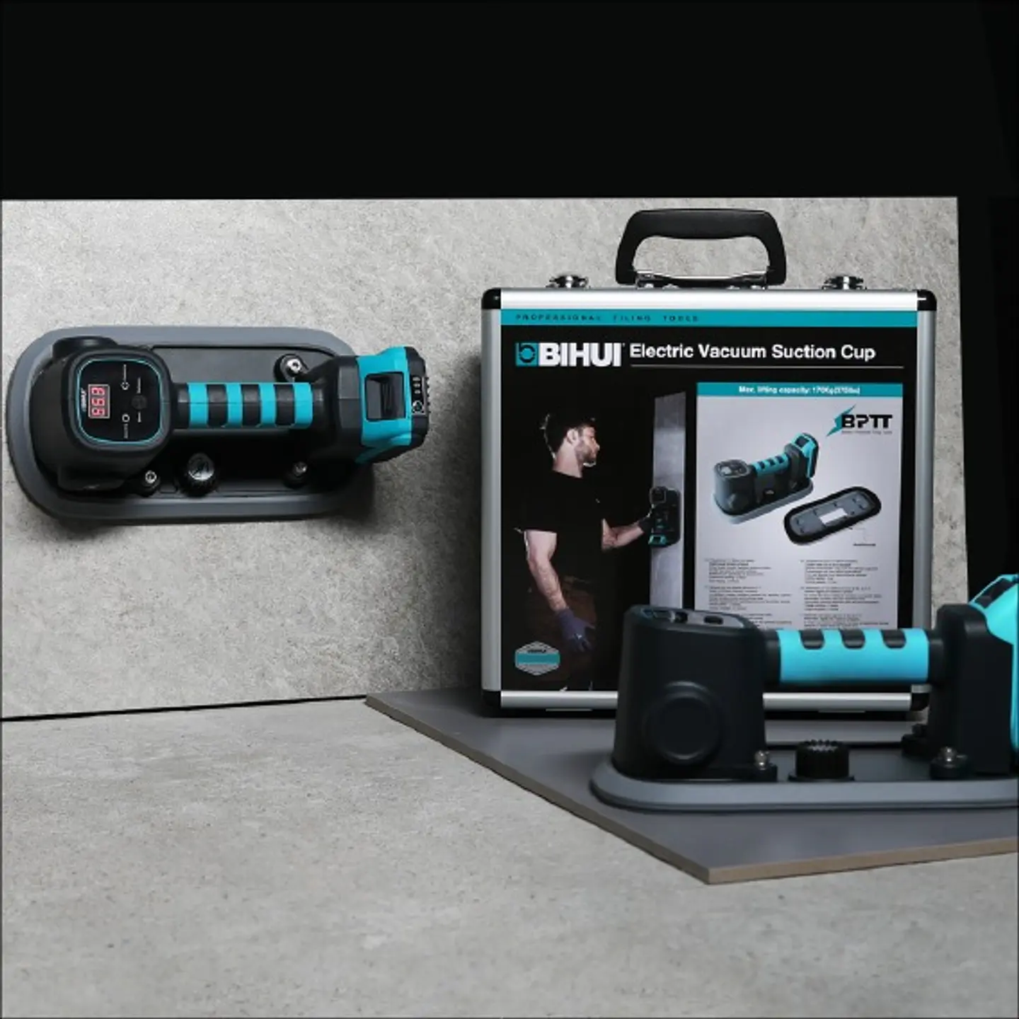 Ventosa a Bateria até 170 Kg (tipo GRABO) LFBSL BIHUI 3