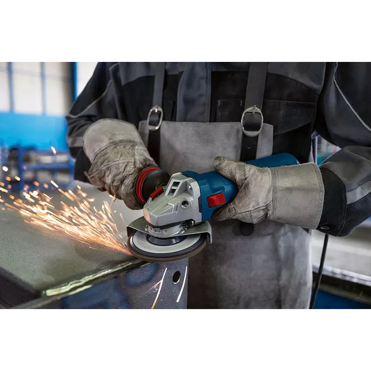 Rebarbadora pequena 125mm 1.200W com Punho Antivibração GWS 12-125 BOSCH 4