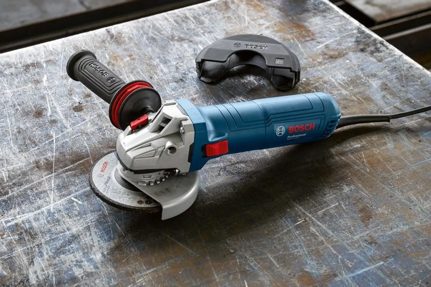Rebarbadora pequena 125mm 1.200W GWS 12-125 BOSCH 2