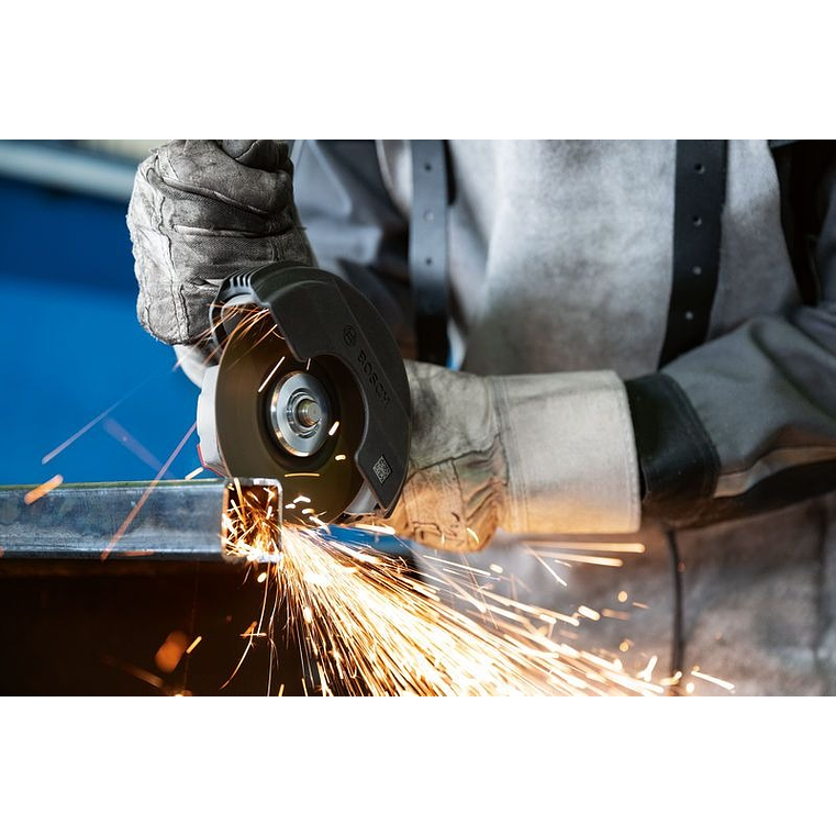 Rebarbadora pequena 125mm 1.200W + Disco Diamante + Mala GWS 12-125 BOSCH 4