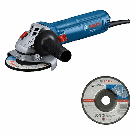 Rebarbadora pequena 125mm 1.200W + Disco Rebarbar GWS 12-125 BOSCH