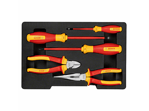 Conjunto de 5 ferramentas manuais combinadas VDE BOSCH