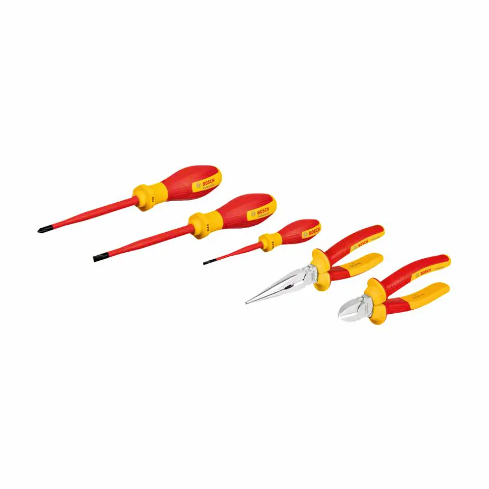 Conjunto de 5 ferramentas manuais combinadas VDE BOSCH 2