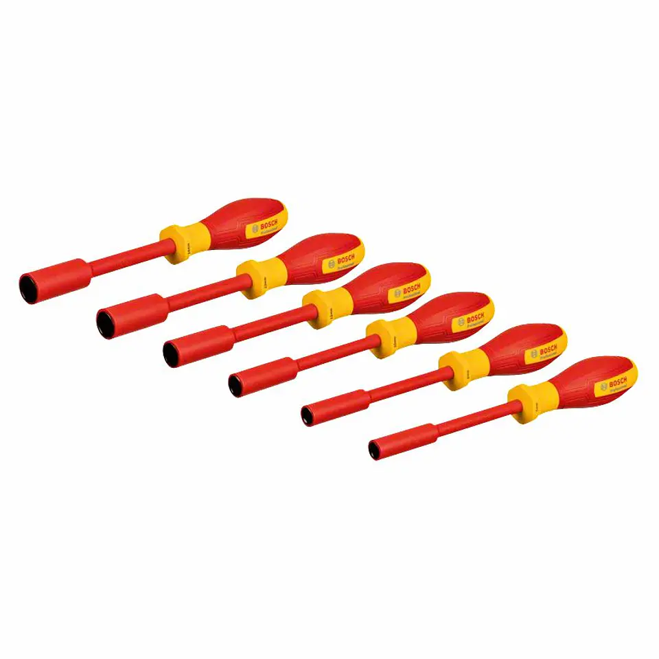 Conjunto de 6 chaves de caixa com punho VDE BOSCH 2