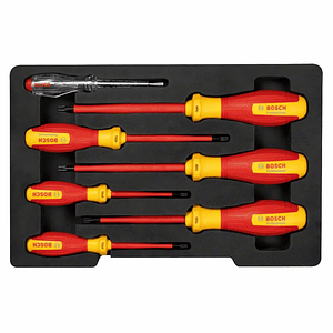 Conjunto de 7 chaves TORX (TX) VDE BOSCH