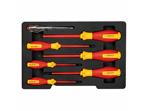 Conjunto de 7 chaves TORX (TX) VDE BOSCH