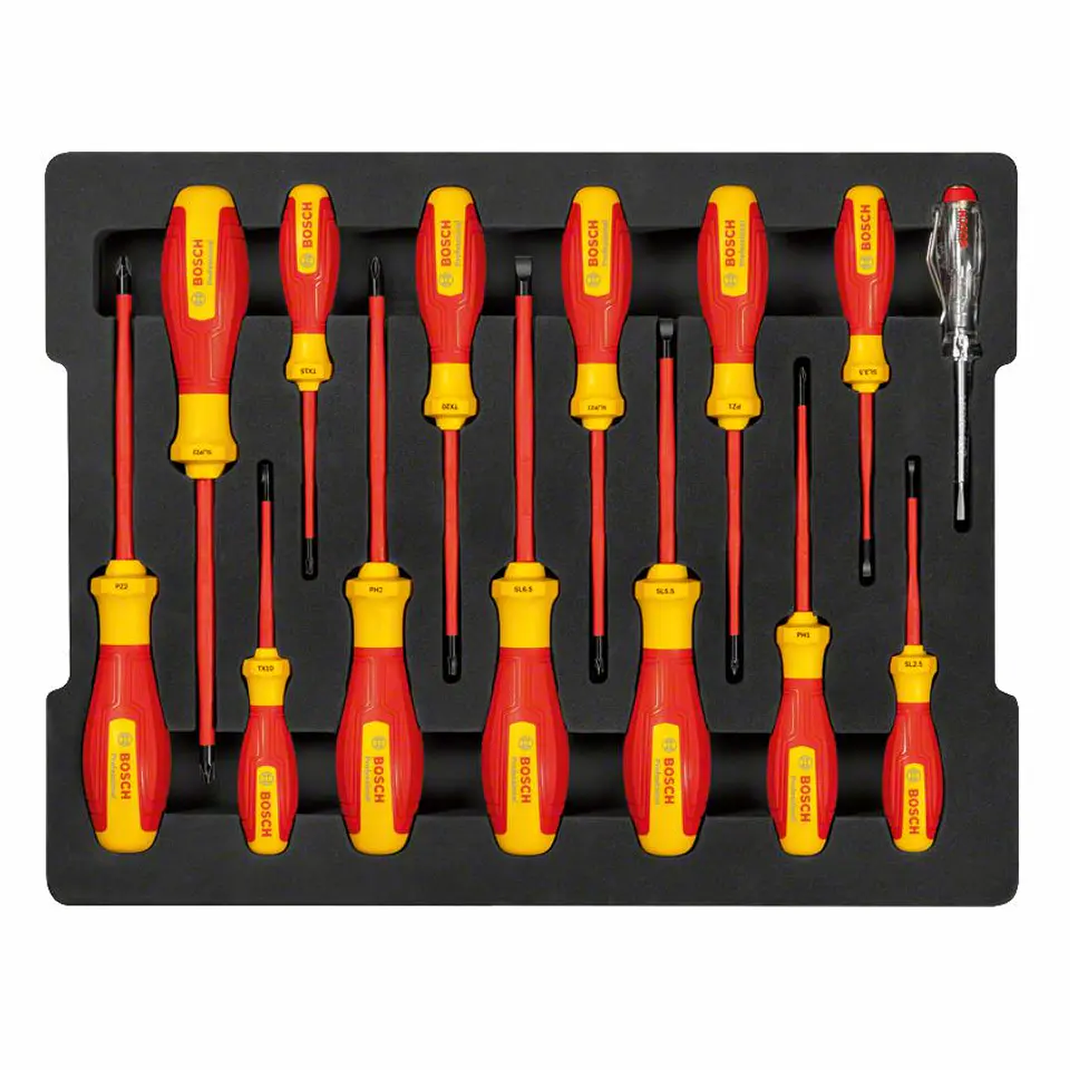 Conjunto de 14 chaves combinadas VDE BOSCH 1