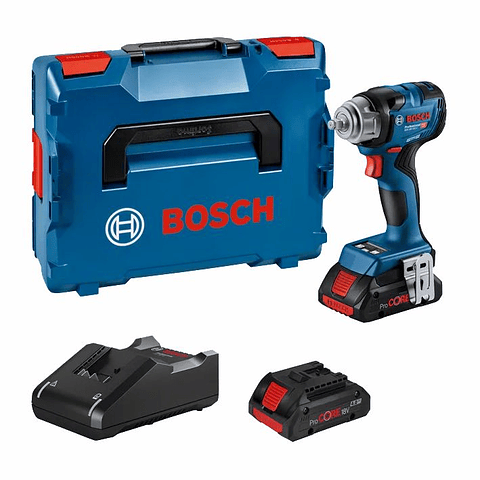 Aparafusadora de impacto sem fio 3/8'' GDS 18V-320 C + 2 Baterias ProCORE18V 4.0Ah BOSCH