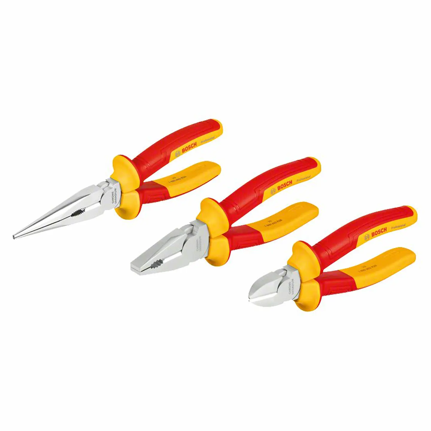 Conjunto de 3 Alicates VDE BOSCH 2