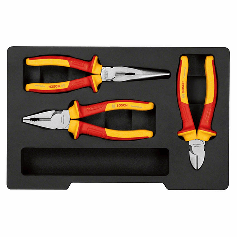 Conjunto de 3 Alicates VDE BOSCH