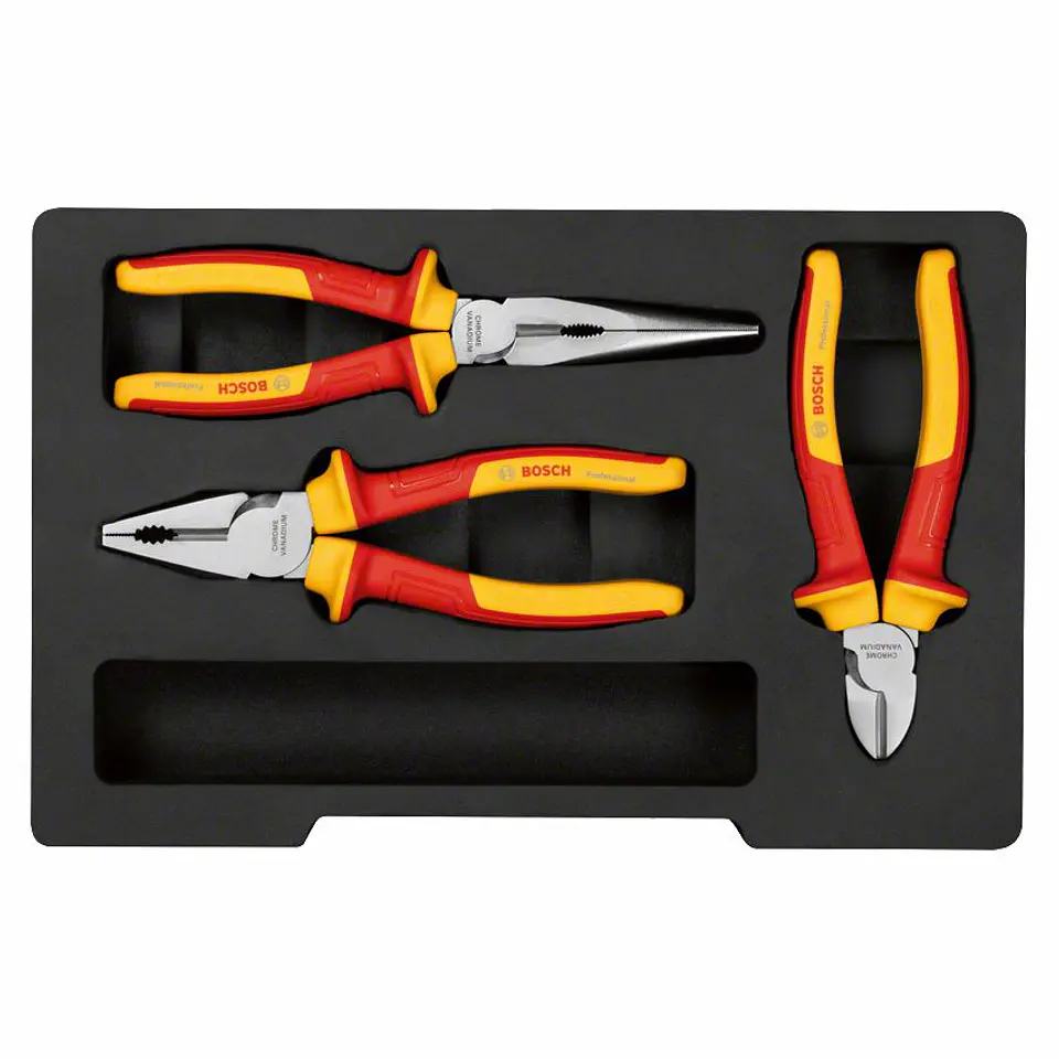 Conjunto de 3 Alicates VDE BOSCH 1