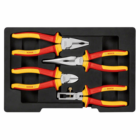 Conjunto de 4 Alicates VDE BOSCH