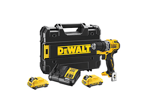 Aparafusadora sem escovas XR 12V Li-Ion + 2 Baterias 2,0Ah DCD701D2-QW DEWALT