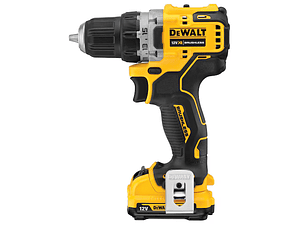 Aparafusadora sem escovas XR 12V Li-Ion + 2 Baterias 2,0Ah DCD701D2-QW DEWALT