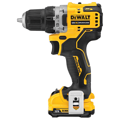 Aparafusadora sem escovas XR 12V Li-Ion 2,0Ah DCD701D2 DEWALT 2