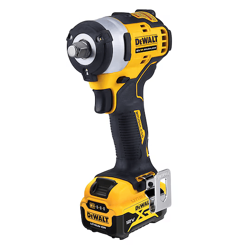 Aparafusadora de impacto de 1/2" sem escovas XR12V + 2 baterias 5,0Ah DCF901P2-QW DEWALT