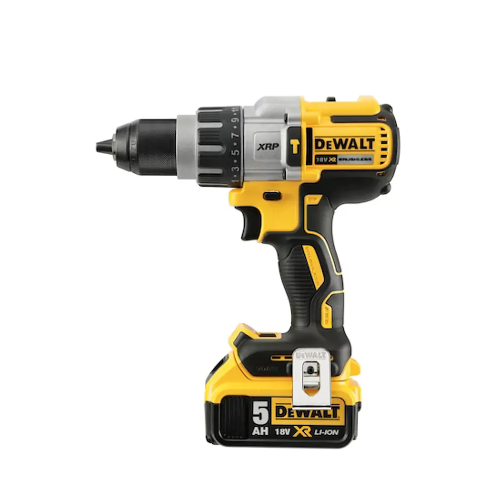 Berbequim com Percussão sem Fio XR18V XRP + 2 Bat XR18V 5,0 Ah + 1 FlexVolt XR54/18V 6,0 Ah DCD996TP2 DEWALT 2