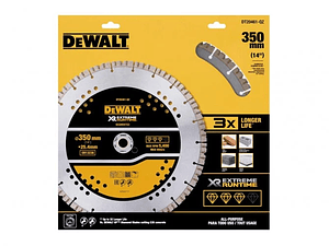 Disco Diamante Universal Ø350mm x 25,4mm XR Extreme Runtime DT20461 DEWALT