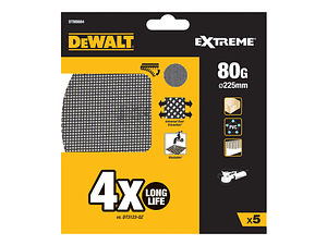 Disco de lixa de malha Ø225mm para Lixadoras de Pladur DEWALT (5 uni)