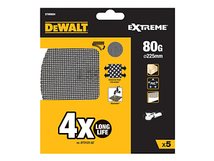 Disco de lixa de malha Ø225mm para Lixadoras de Pladur DEWALT (5 uni)