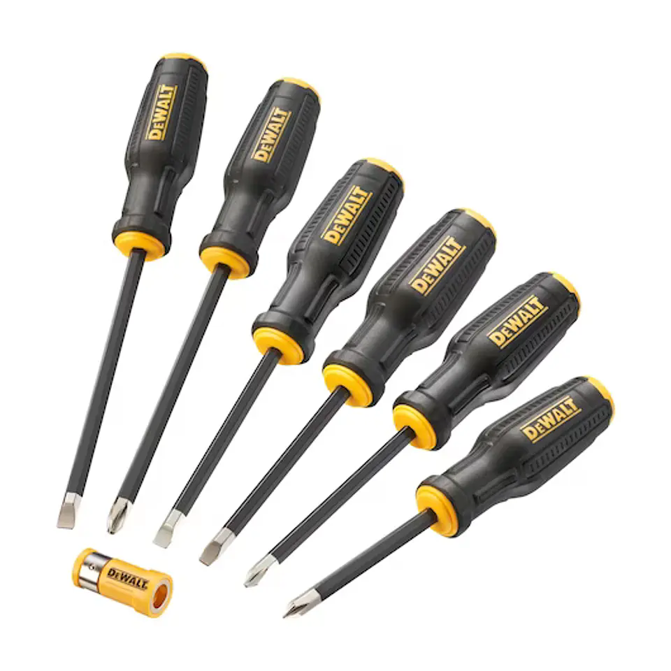 Jogo de 6 Chaves de Fenda + PH Full Fit DWHT62056-0 DEWALT 1