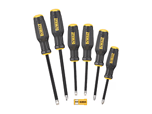Jogo de 6 Chaves de Fenda + PH Full Fit DWHT62056-0 DEWALT