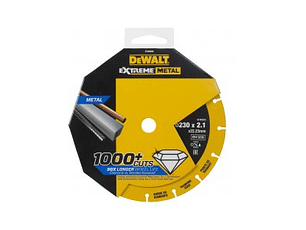 Disco de corte com borda de diamante Extreme Metal 180mm DEWALT 