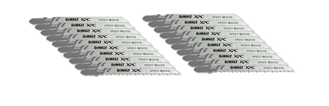 Lâmina de Serra Vertical (Tico-Tico) 100mm EXTREME DT2214 DEWALT (20 Uni)  