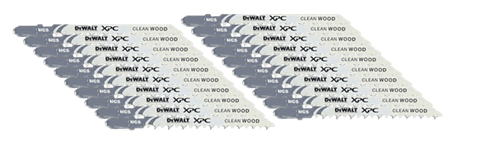 Lâmina de Serra Vertical (Tico-Tico) 100mm EXTREME DT2210 DEWALT (20 Uni) 