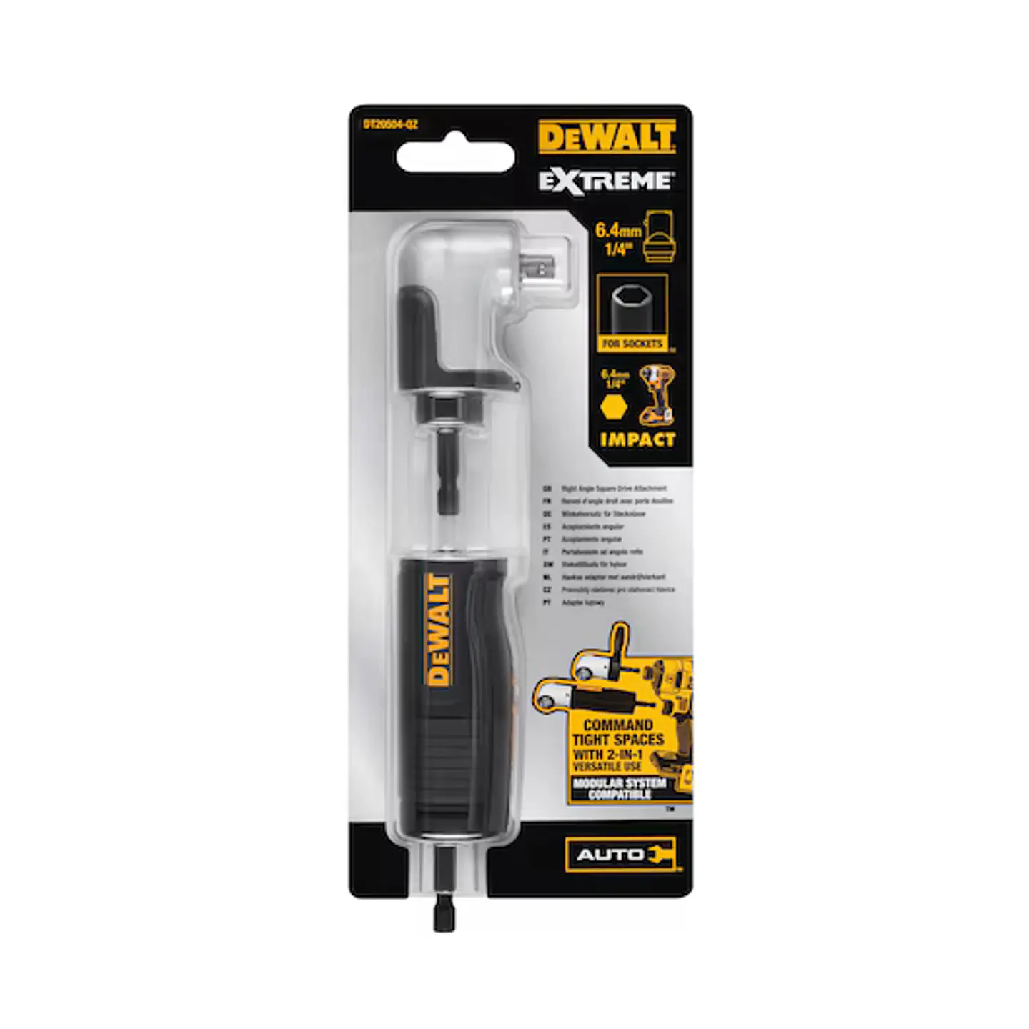 Adaptador Angular 2 em 1 FLEXTORQ DT20504 DEWALT 5