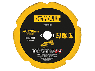 Disco de Diamante Multi-Corte 76mm DT20590 DEWALT