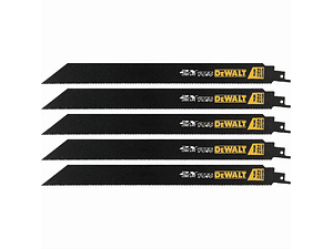 Lâminas de Serra Sabre 305mm Bi-Metal Extreme DT2316L DEWALT (5 Un)