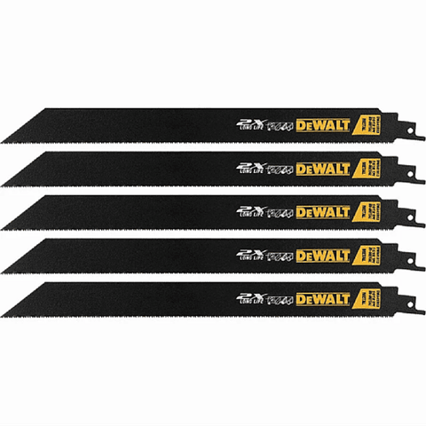 Lâminas de Serra Sabre 305mm Bi-Metal Extreme DT2316L DEWALT (5 Un)