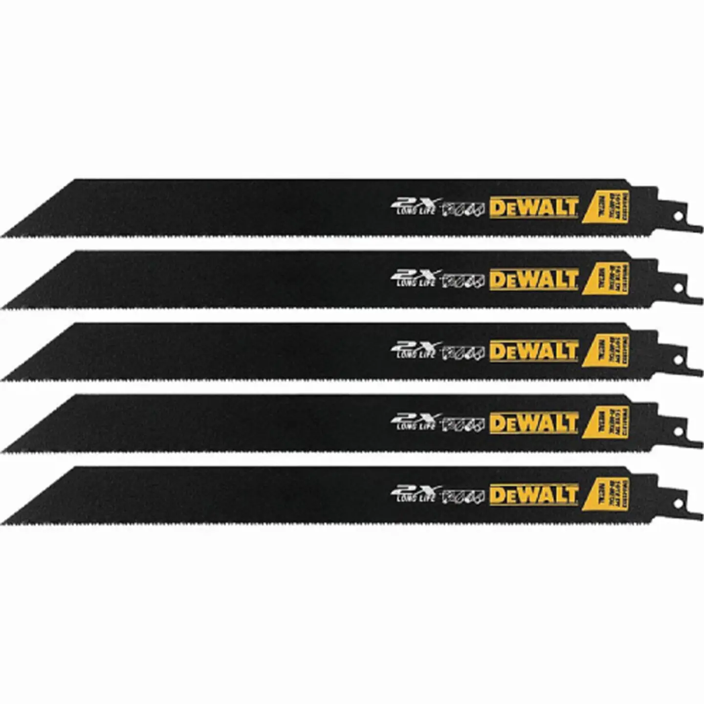Lâminas de Serra Sabre 305mm Bi-Metal Extreme DT2316L DEWALT (5 Un) 1