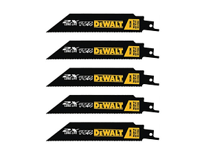Lâminas de Serra Sabre 152mm Bi-Metal Extreme DT2407L DEWALT (5 Un)