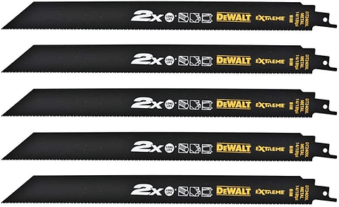 Lâminas de Serra Sabre 305mm Bi-Metal Extreme DT2409L DEWALT (5 Un)