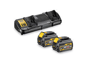 Kit de 2 Baterias FlexVolt XR54/18V 6,0 Ah + Carregador Duplo DCB132T2 DEWALT