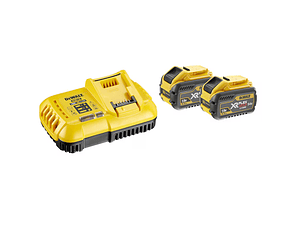 Kit de 2 Baterias FlexVolt XR54/18V 9,0 Ah + Carregador DCB118X2 DEWALT